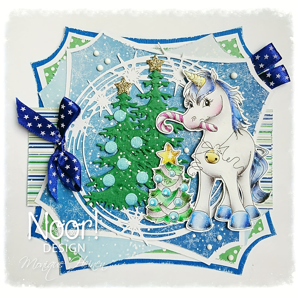 1pc Christmas Tree Metal Cutting Dies for Card Making DIY Scrapbooking