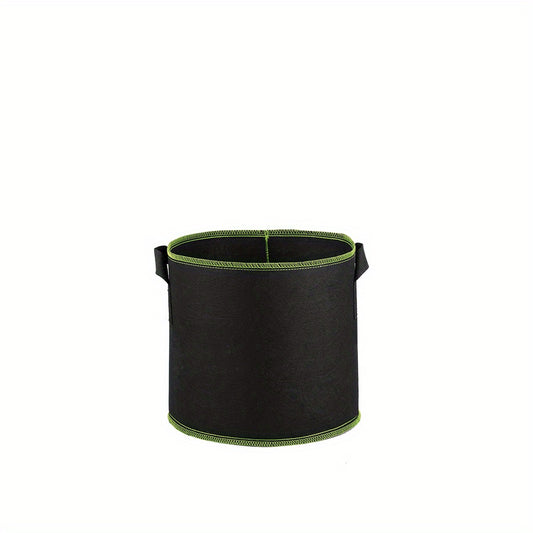 5 Pack Plant Grow Bags Heavy Duty Container Nylon Handles Garden Gardening