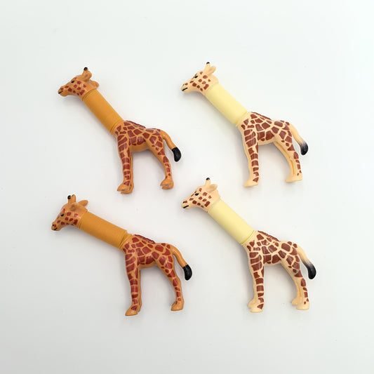4pcs Stretchy Pop Fidget Toys, Fun Animal Tube Toys for Kids