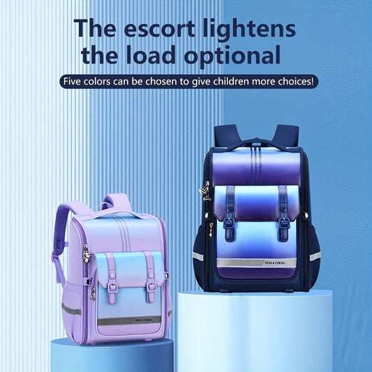 Kids Nylon Waterproof Backpack for School 1-4 Grade