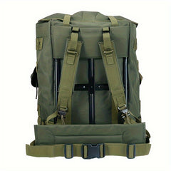 Iron Frame Olive Green Backpack Oversized Camping Backpack