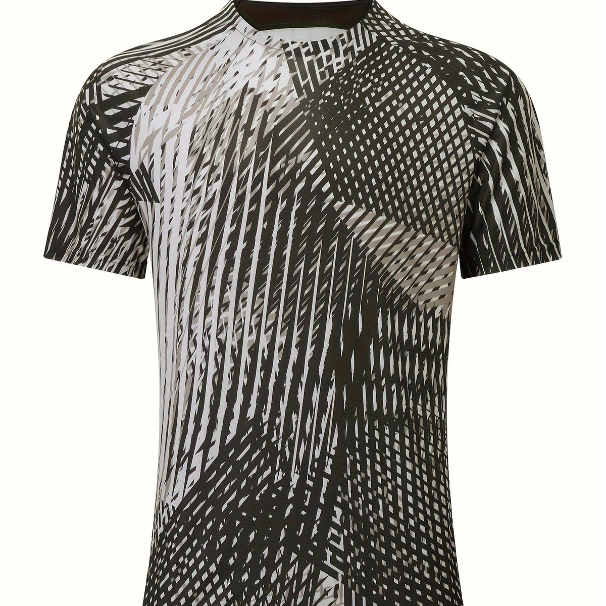 Men's Slim Fit Quick Drying Short Sleeve T-Shirt for Summer Fitness