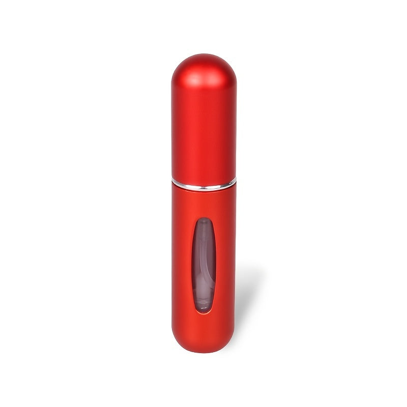5Pcs Mini Refillable Perfume Spray Bottle 5ml Travel Atomizer Case