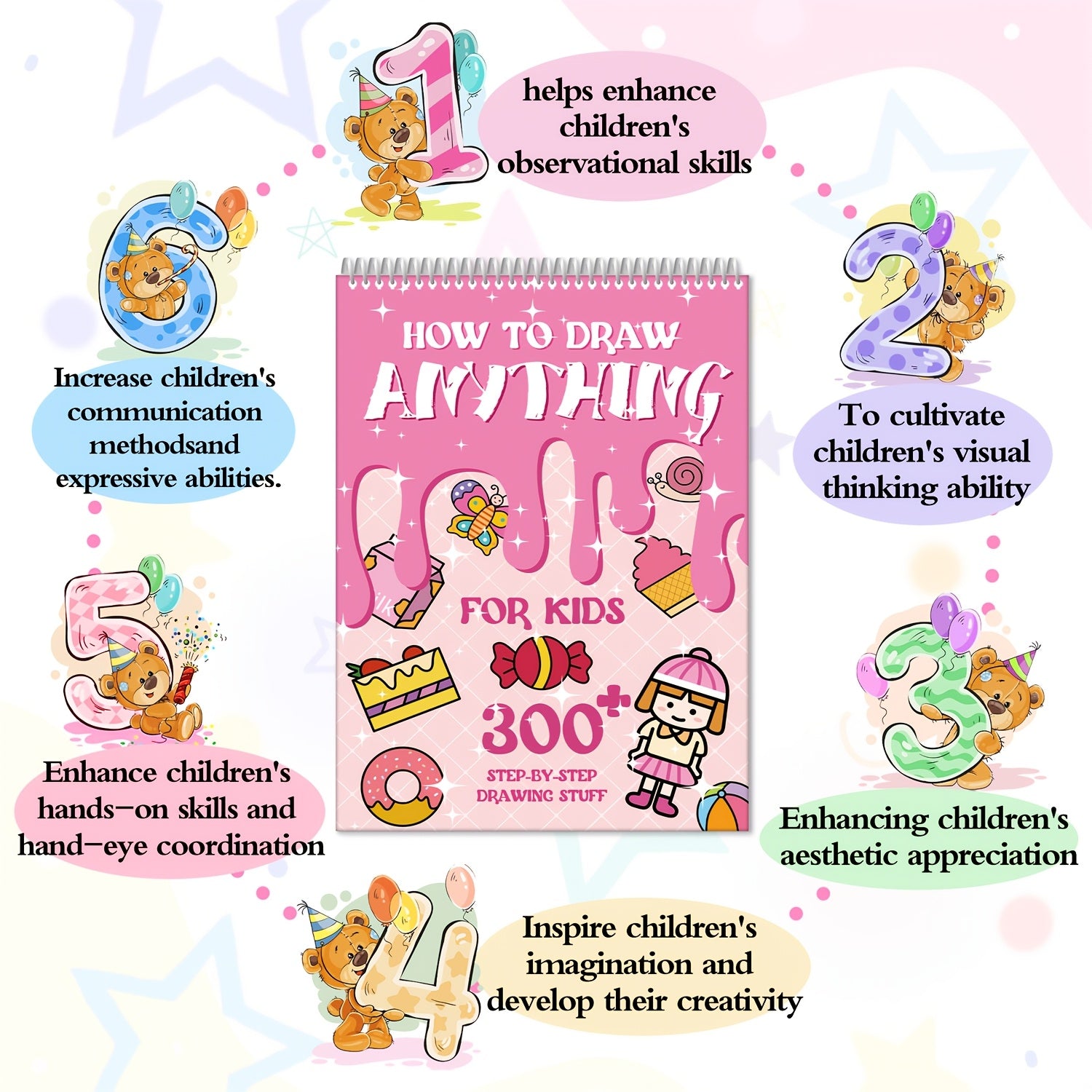 Drawing Books for Kids: Step By Step Art Activities