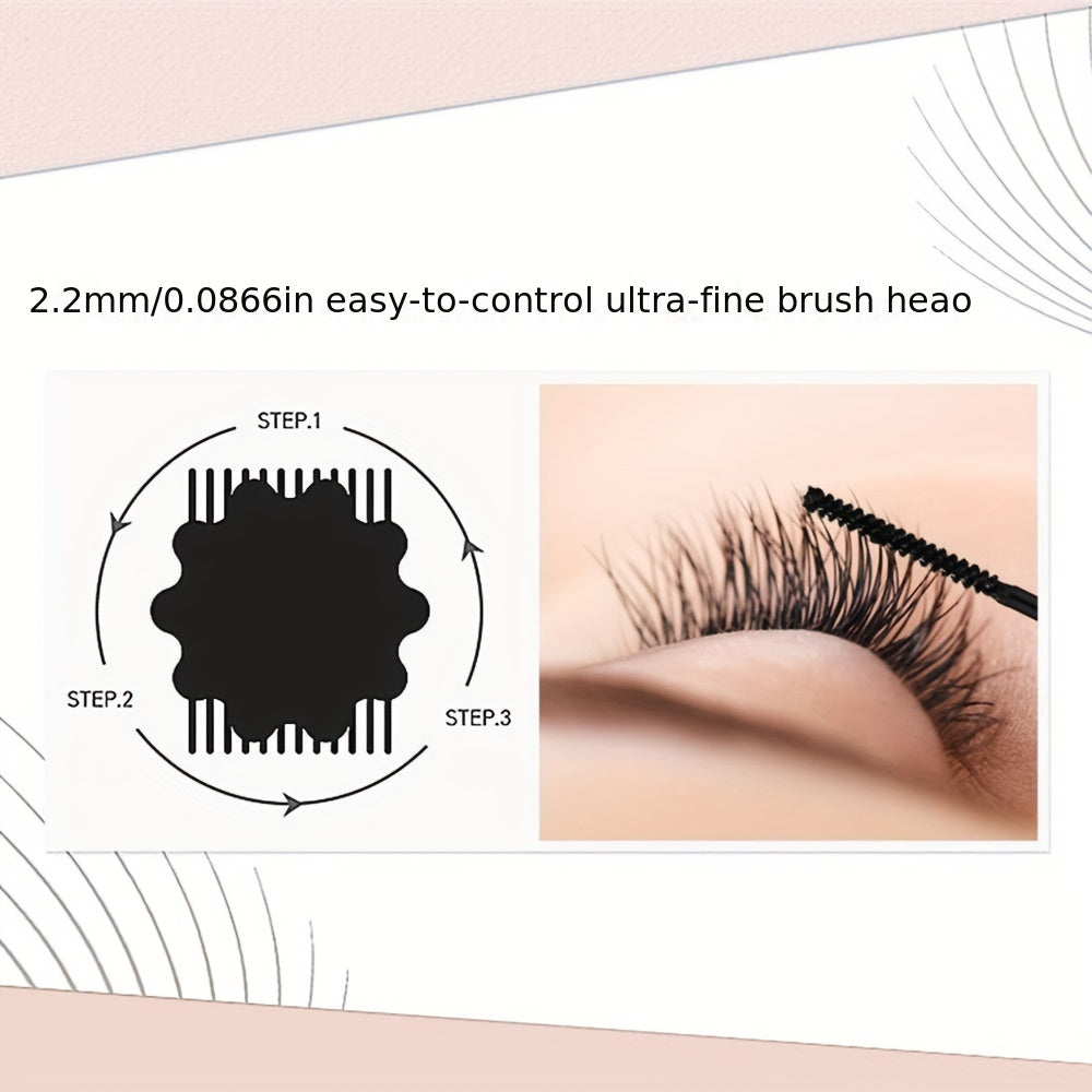 Sweatproof Curling Mascara with Ultra Fine Brush for Long Lashes