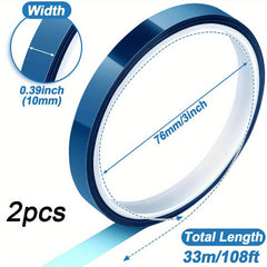 4pcs Heat Resistant Tapes Sublimation Adhesive Tape Phone Repair Pack Tie