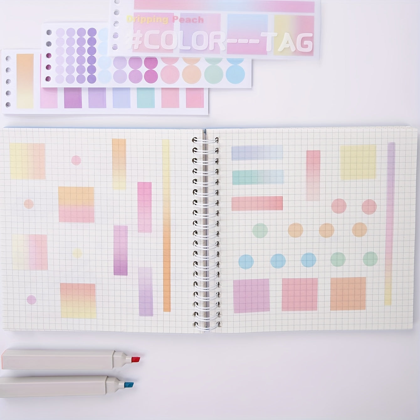 20pcs Colorful Pink Dialog Box Index Stickers