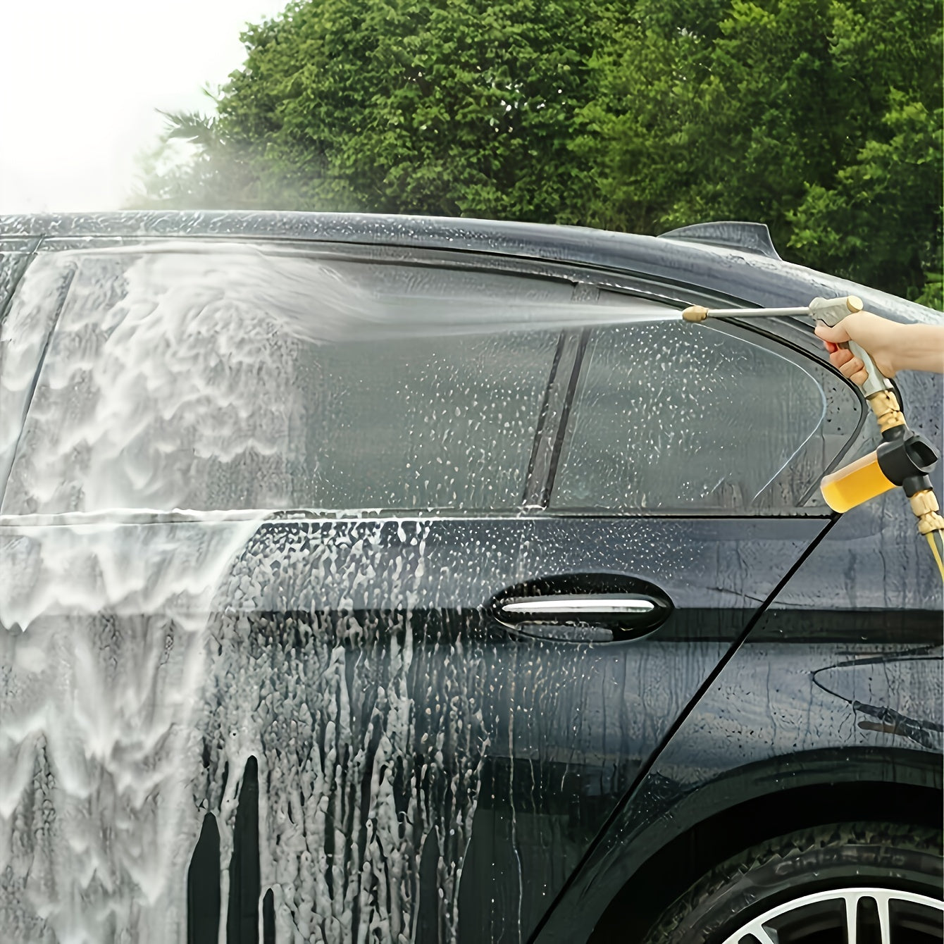 High Pressure Car Washing Water Gun Garden Hose Nozzle