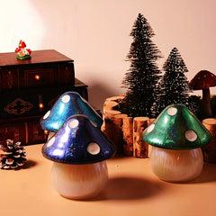 Resin Mushroom Decor Jar Mold With Lid