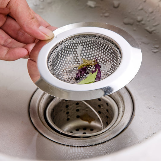 Stainless Steel Mesh Sink Filter Basket - Hair Catcher and Kitchen Sink Strainer