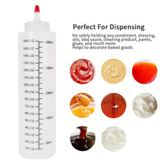 1pc Squeeze Bottles Sauce Condiment Squeeze Bo