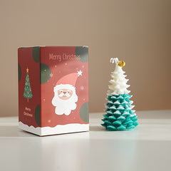 Christmas Tree Aromatic Candle Decoration Gift