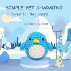 Beginner Crochet Kit Easy Peasy Yarn Material Pack