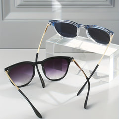 Retro Round Sunglasses Vintage Rivet UV400 Sun Shades For Men Women