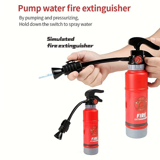 Kids Water Toy Fire Extinguisher Durable Plastic Novelty Beach & Outdoor Play