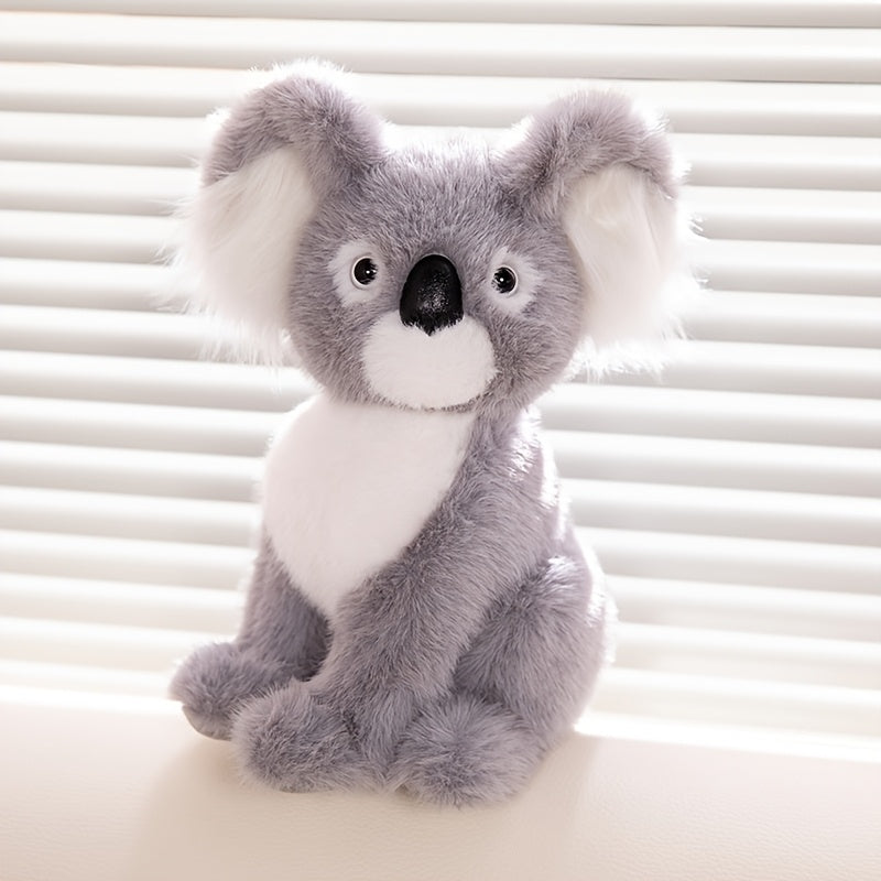 Cute 25cm Soft Koala Plush Toy - Realistic Cuddly Cartoon Koala Doll