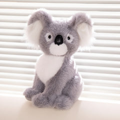 Cute 25cm Soft Koala Plush Toy - Realistic Cuddly Cartoon Koala Doll