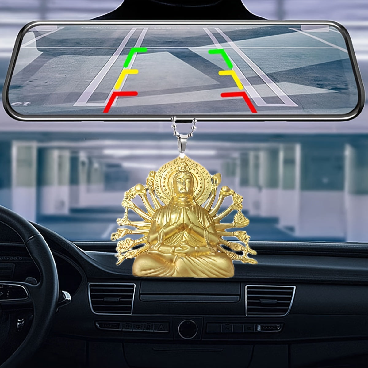 Buddhist Thousand Handed Avalokitesvara Car Pendant