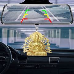 Buddhist Thousand Handed Avalokitesvara Car Pendant