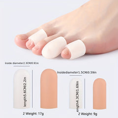 Silicone Finger Foot Covers Cuttable Moisturizing Anti Pain Care For Hands Feet