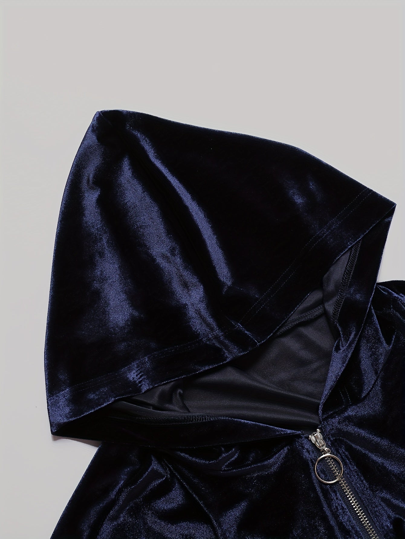  Velvet Zip Up Hoodie & Pants Set