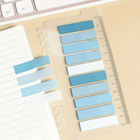 1 Pack PET Sticky Notes Multiple Colors Index Tabs 200 Sheets