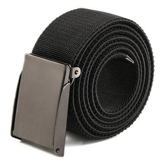 Elastic Stretchy Buckle Flap Cut To Fit Canvas Belt