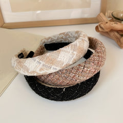 Wide Brimmed Sponge Headband Hair Hoop Hair Accessories For Daily Use