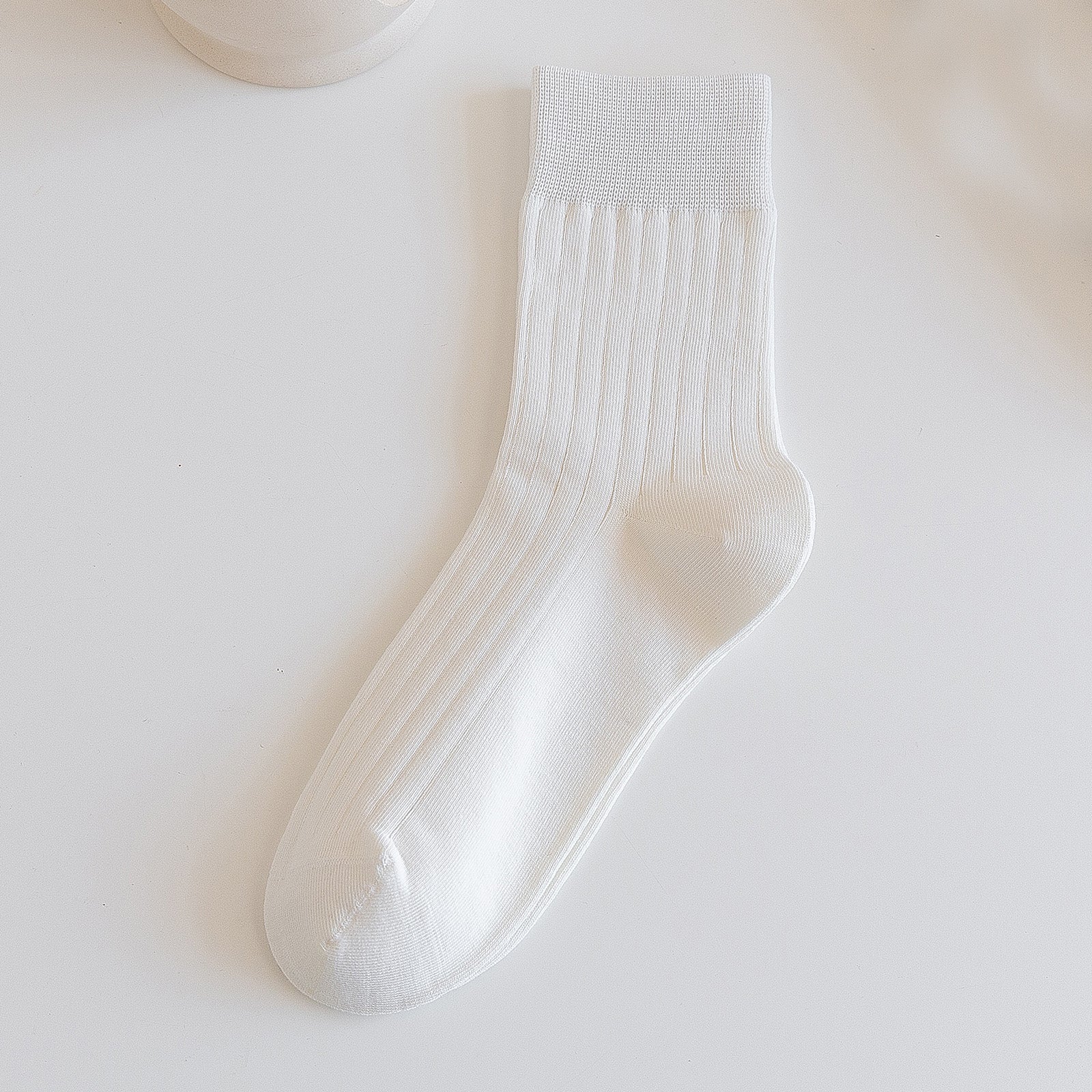 Vertical Striped Crew Socks Women's Stockings & Hosiery