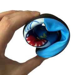 Kids Shark Print Barefoot Water Shoes Lightweight Quick Dry Non Slip Aqua Socks