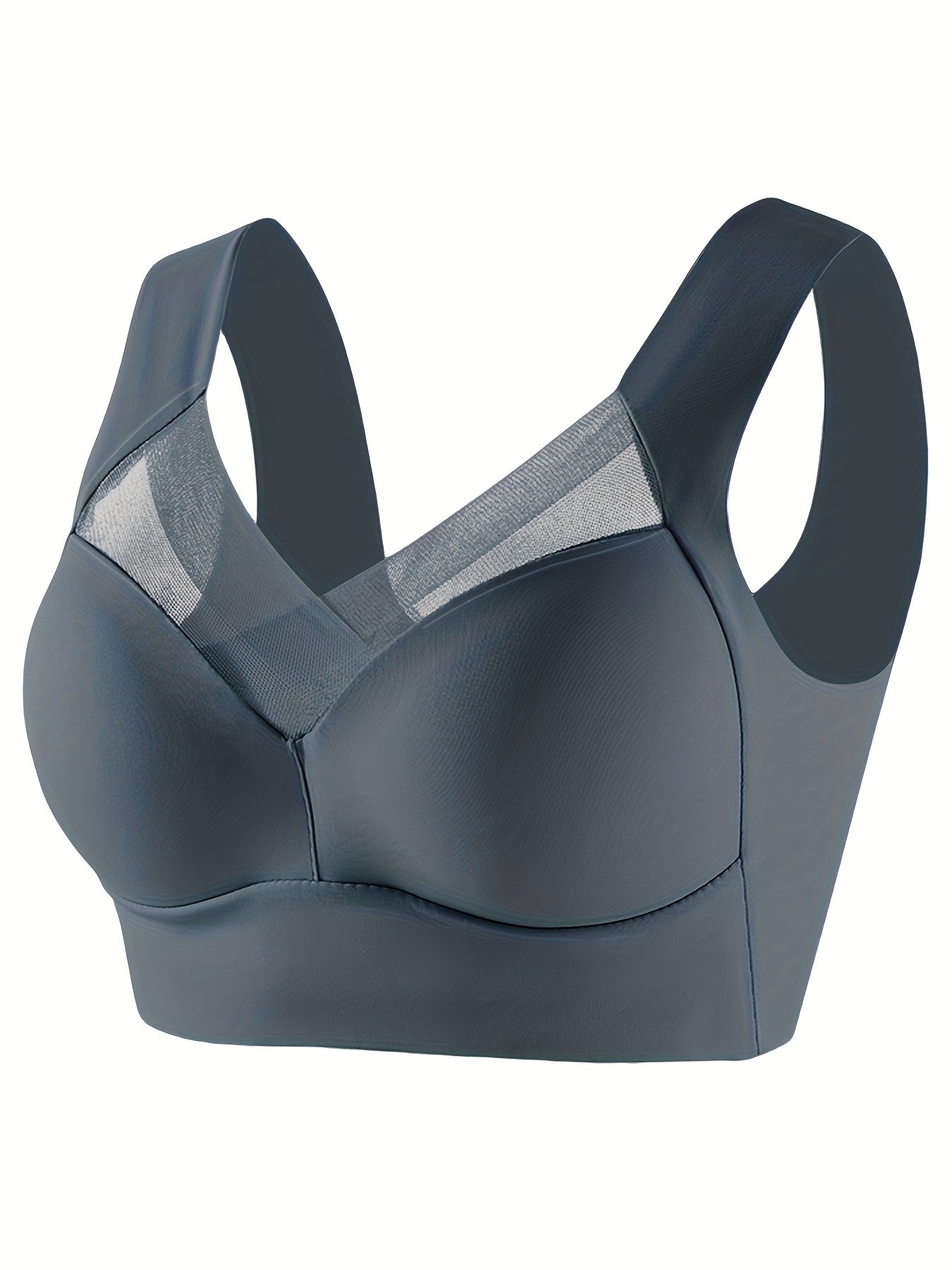 Comfy Mesh Wireless Bra Full Coverage