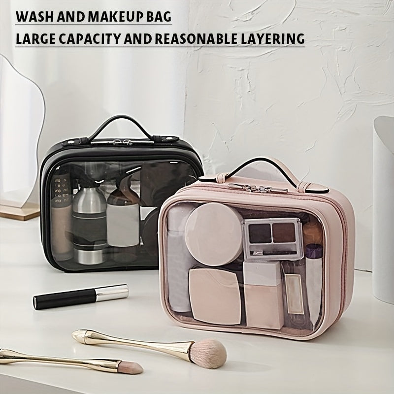 Portable Cosmetics Storage Bag Large Waterproof Toiletry Bag