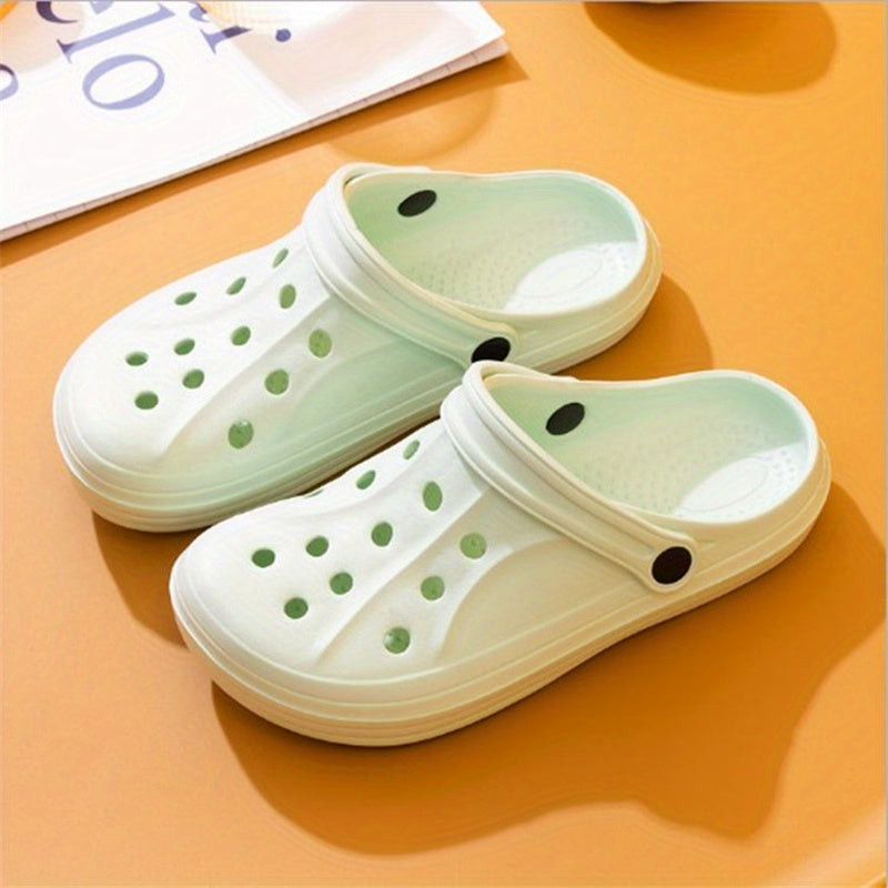 Women's Hollow Out Clogs Non Slip Slide Shoes