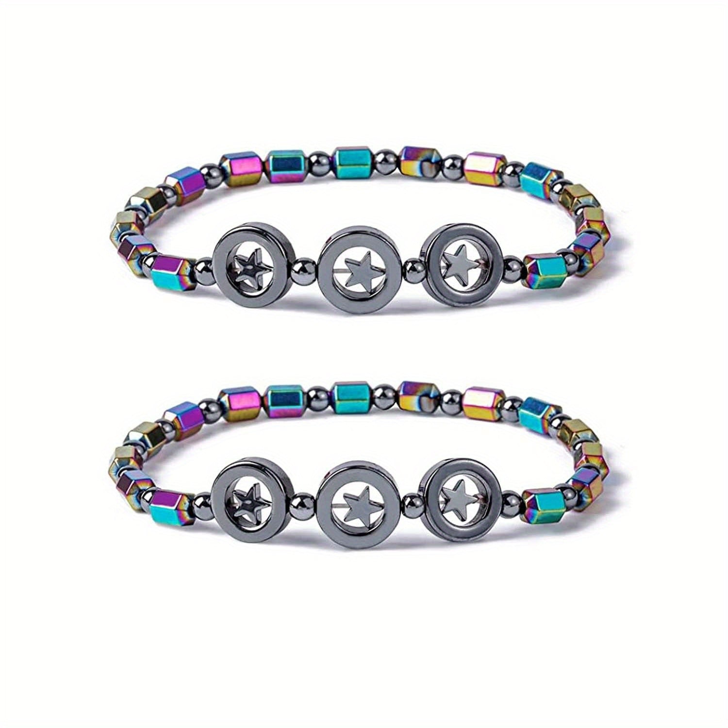 Colorful Magnetic Beads Anklet Bohemian Beach Accessory