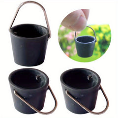 Dollhouse Ornament Cleaning Set Plastic Buckets Doll House Accessories