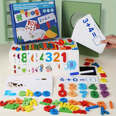 Preschool Math Puzzle Kit - Addition Subtraction Multiplication Division