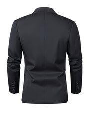 Shining Lapel Tuxedo Jacket Men s Casual Dinner Jacket For Wedding Banquet