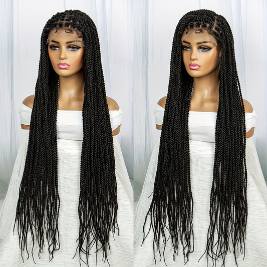 Braided Synthetic Full Lace African Style Wig