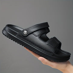 Men's Non Slip Platform Slides Comfortable Cloud Slides