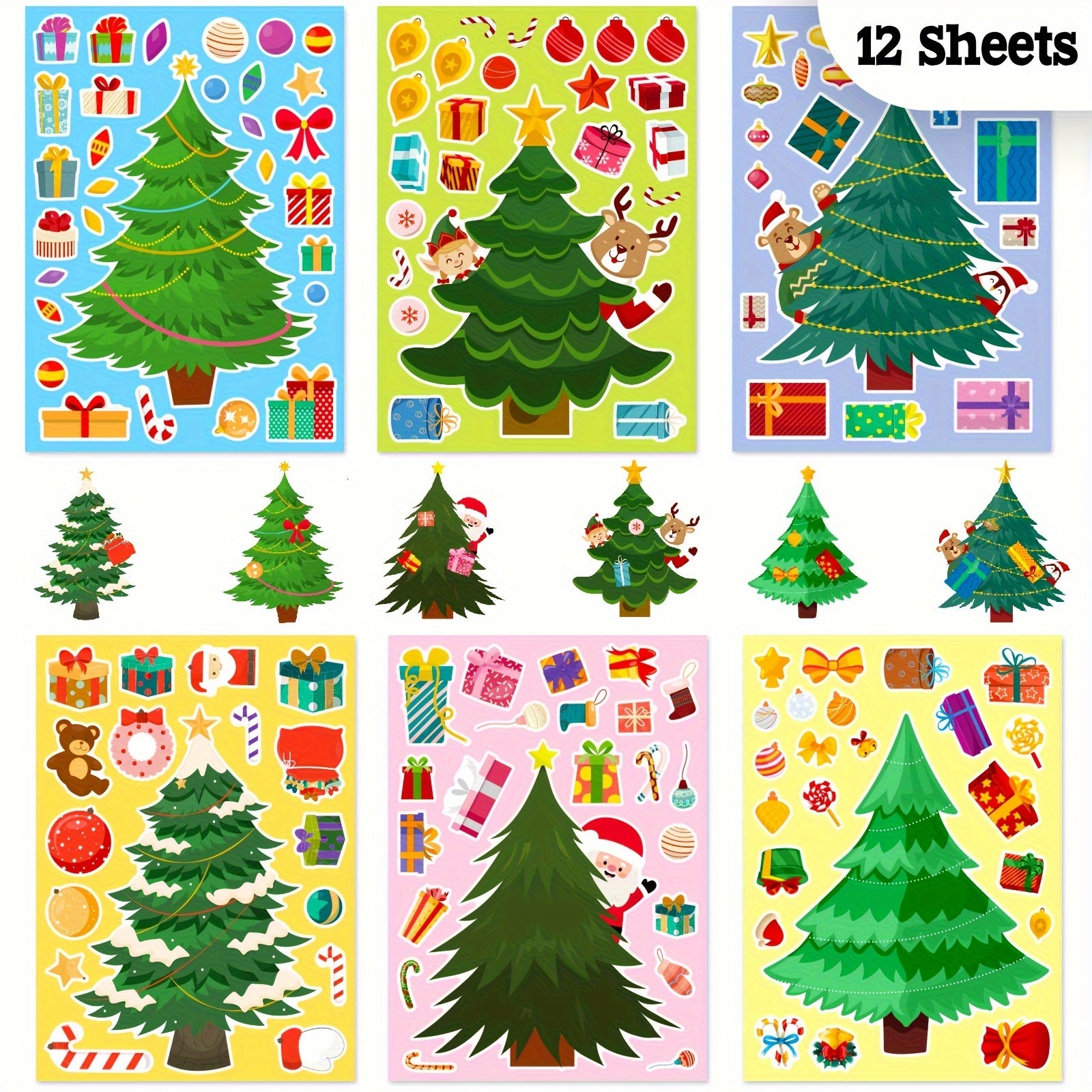 Christmas Party Games Stickers
