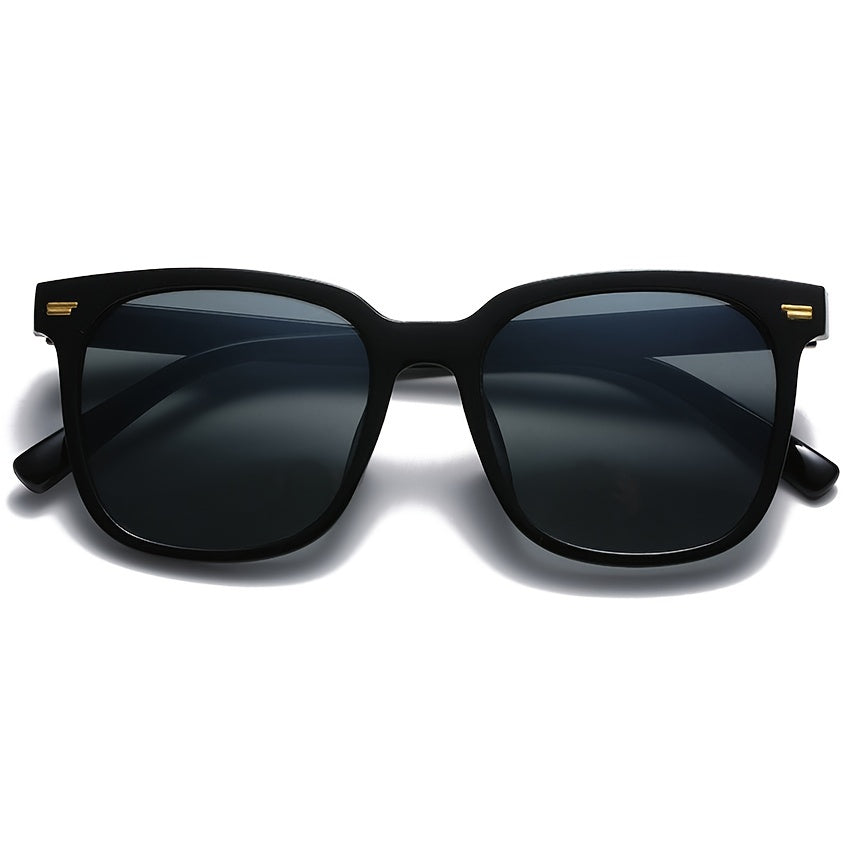 Anti Glare Sunglasses PC Lens Outdoor Driving Square Sunshade Glasses