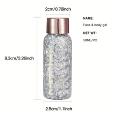 Metallic Glitter Eyeshadow and Body Glitter Long Lasting