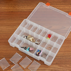 Transparent Plastic Tool Box Part Classification and Organization Box
