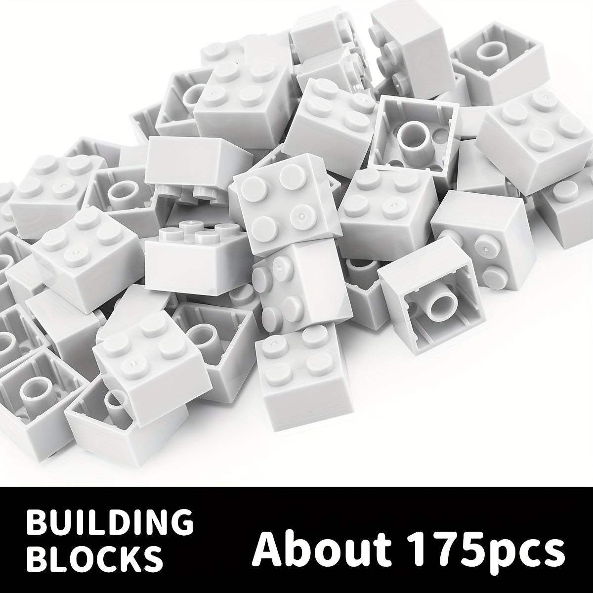 175pcs 2x2 Brick Building Blocks Set for Kids