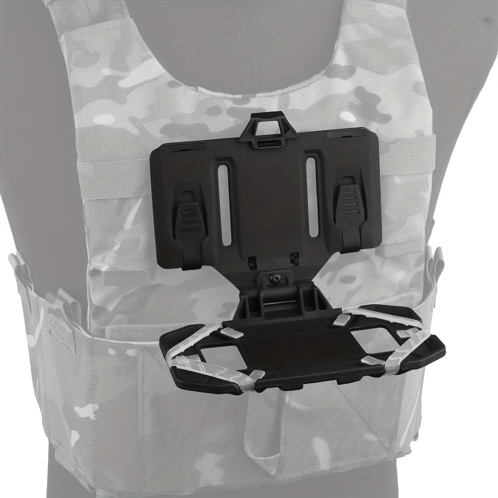 Folded Navigation Board Molle Phone Holder Universal Chest Mount