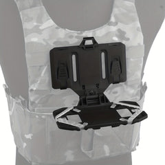 Folded Navigation Board Molle Phone Holder Universal Chest Mount