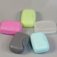 Portable Soap Storage Box Travel Soap Box With Lid Kitchen And Bathroom Supplies