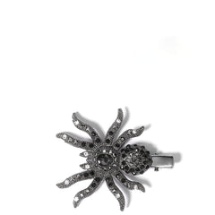 Spider Hair Pin Rhinestone Gothic Punk Crystal Bobby Pin Halloween Accessory