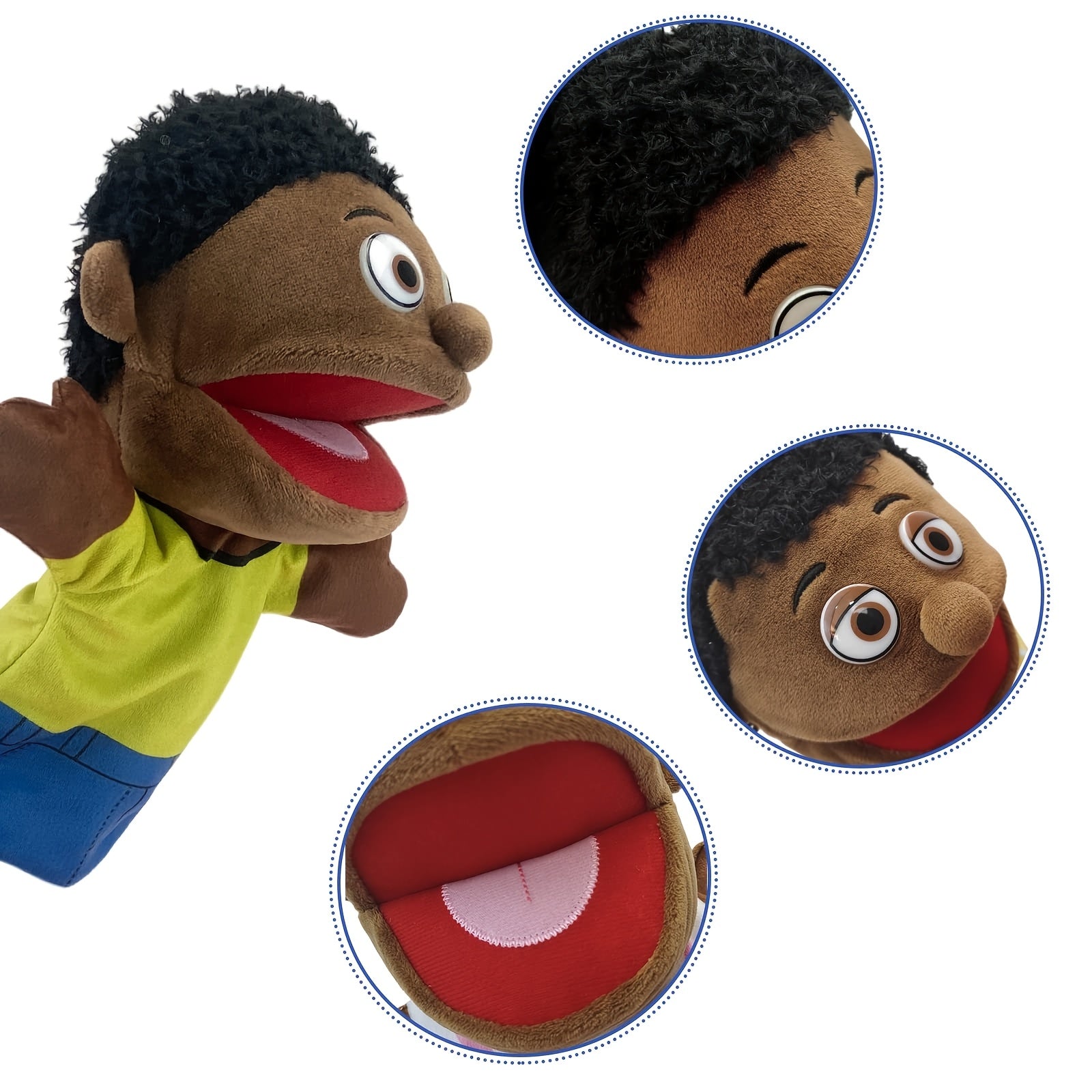 Family Hand Puppets - Multicultural Finger Puppet Set