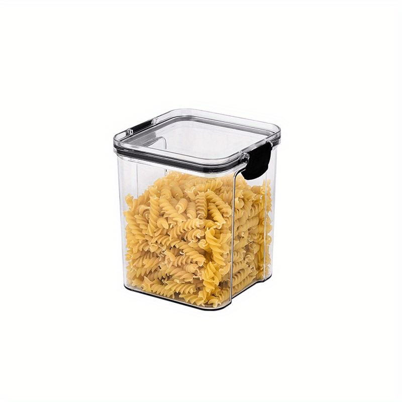 1pc Airtight Stackable Food Storage Jars Transparent Container